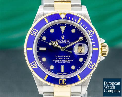 rolex blu marin|rolex 16613 blue.